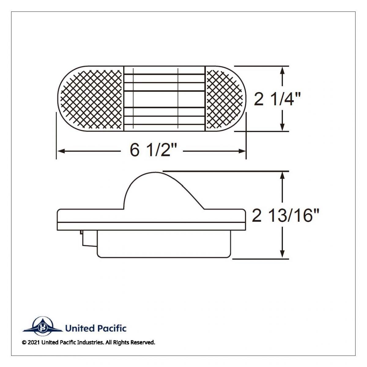 28 LED Mid-Trailer Turn Signal Light - Amber LED/Amber Lens (Bulk) - Thumbnail 3