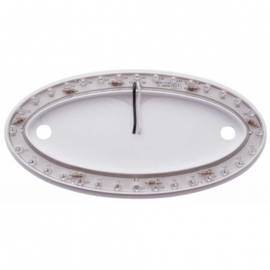 32 LED Large Peterbilt Emblem Light Base - Amber LED - Thumbnail 2