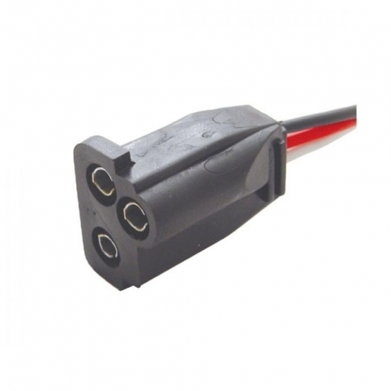 10 LED 6" Oval Flange Mount Light With Bezel (Stop, Turn & Tail) - Red LED/Red Lens - Thumbnail 3