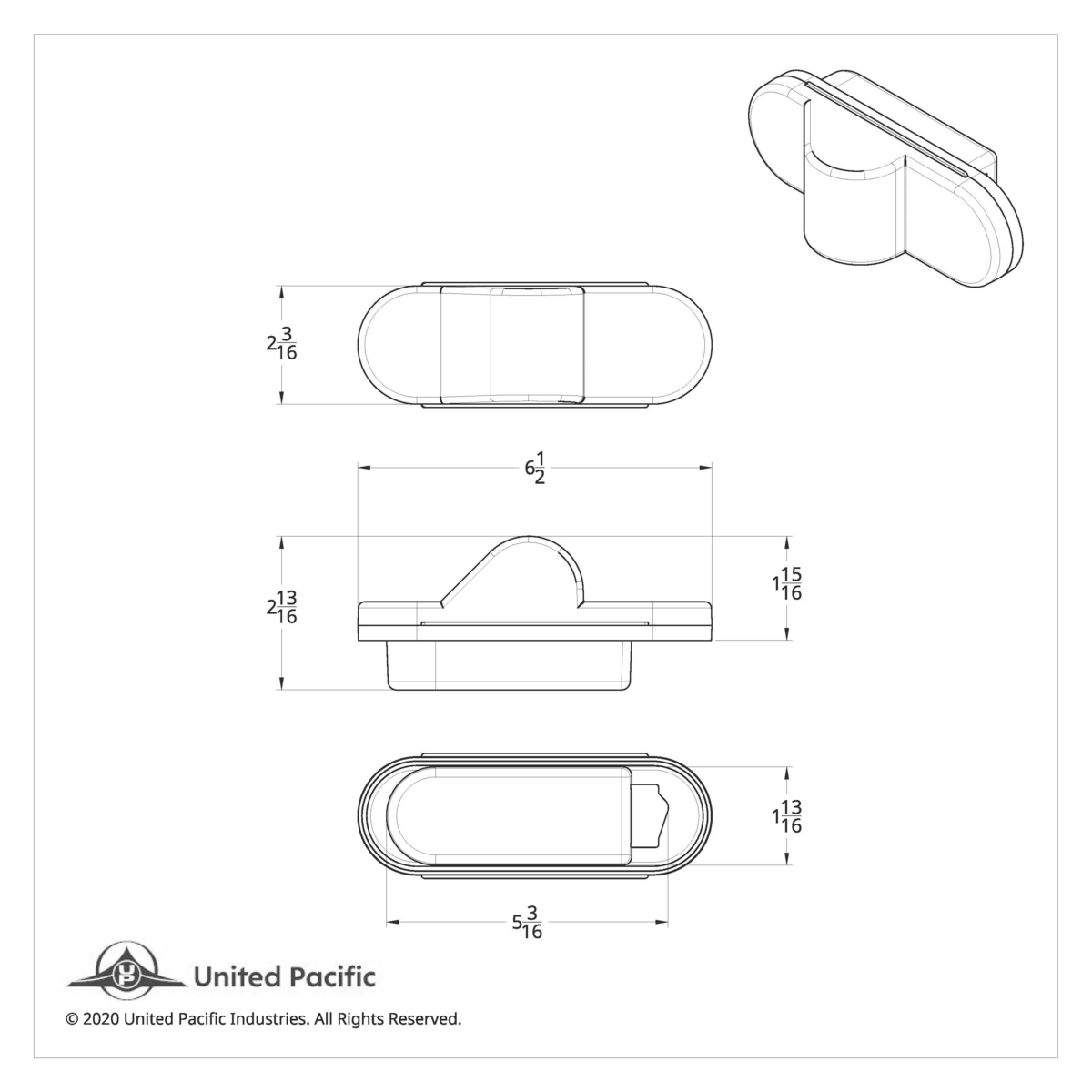 18 LED Mid-Trailer Turn Signal Light - Amber LED/Amber Lens (Bulk) - Thumbnail 3