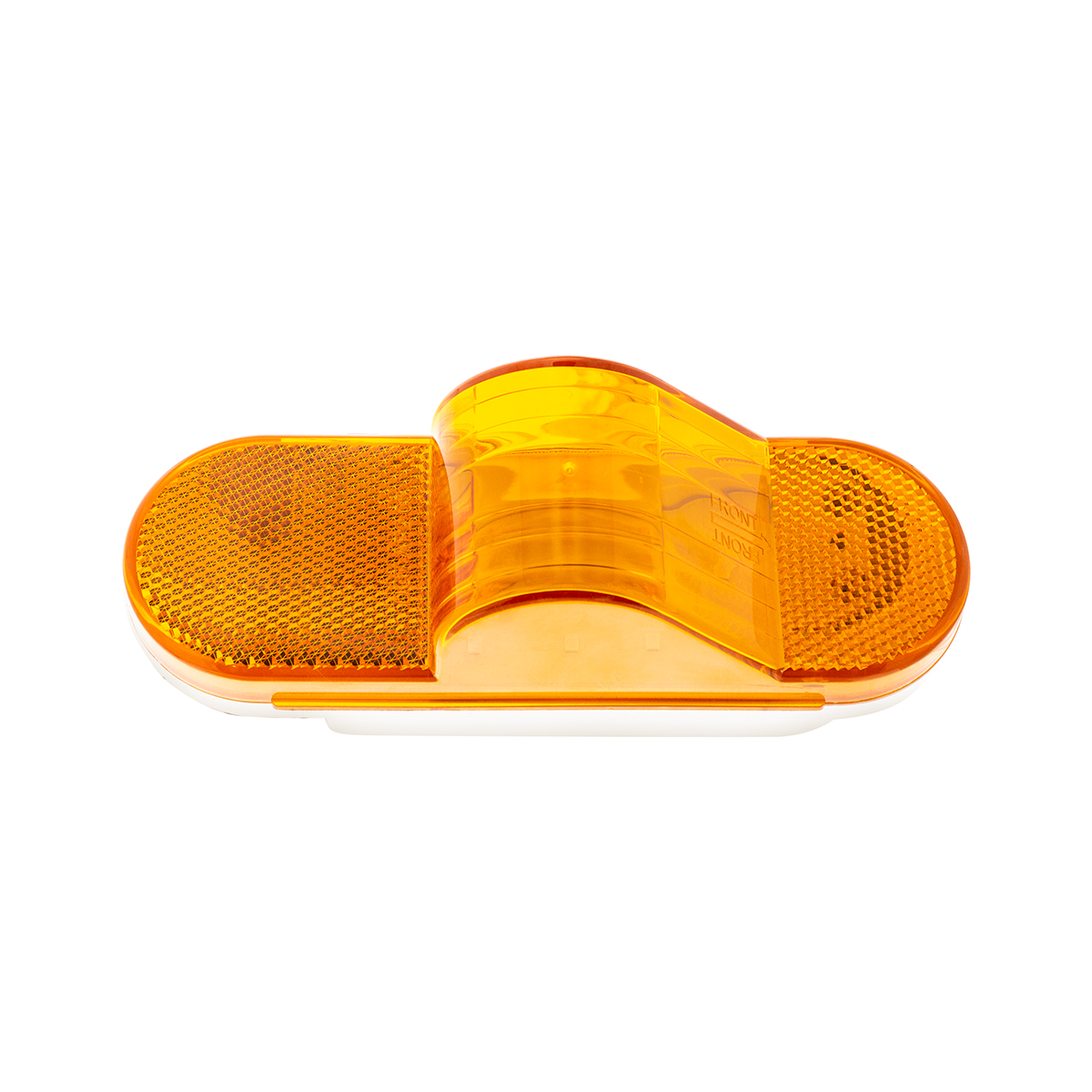 8 LED Mid-Trailer Turn Signal Light - Amber LED/Amber Lens (Card) - Thumbnail 6