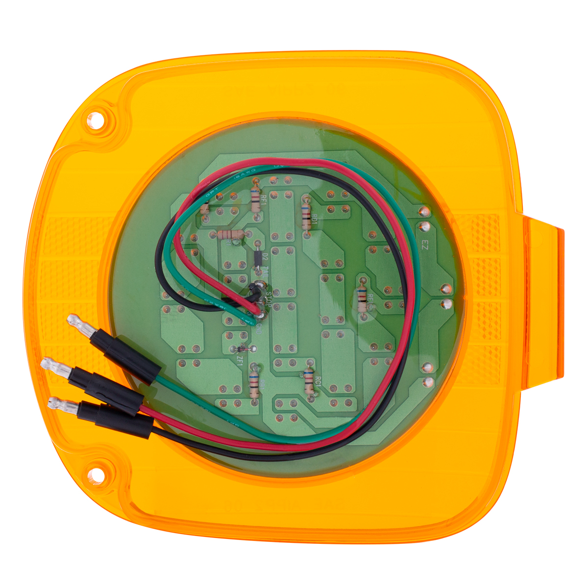 22 LED Turn Signal Light For 1996-2010 Freightliner Century - Amber LED/Amber Lens - Thumbnail 5