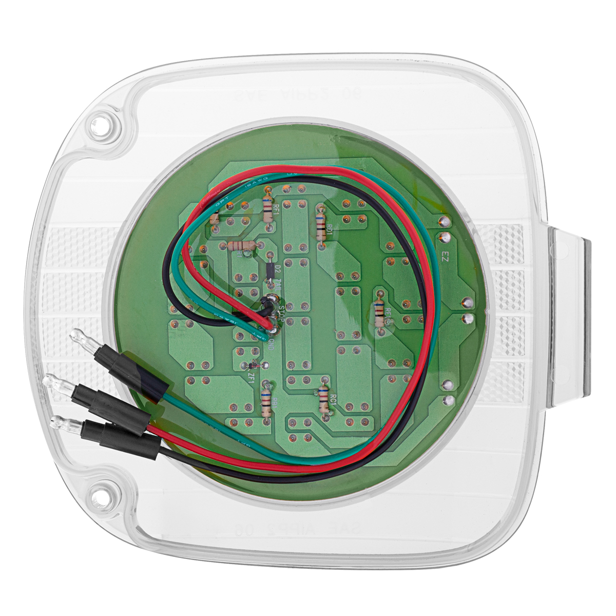 22 LED Turn Signal Light For 1996-2010 Freightliner Century - Amber LED/Clear Lens - Thumbnail 5