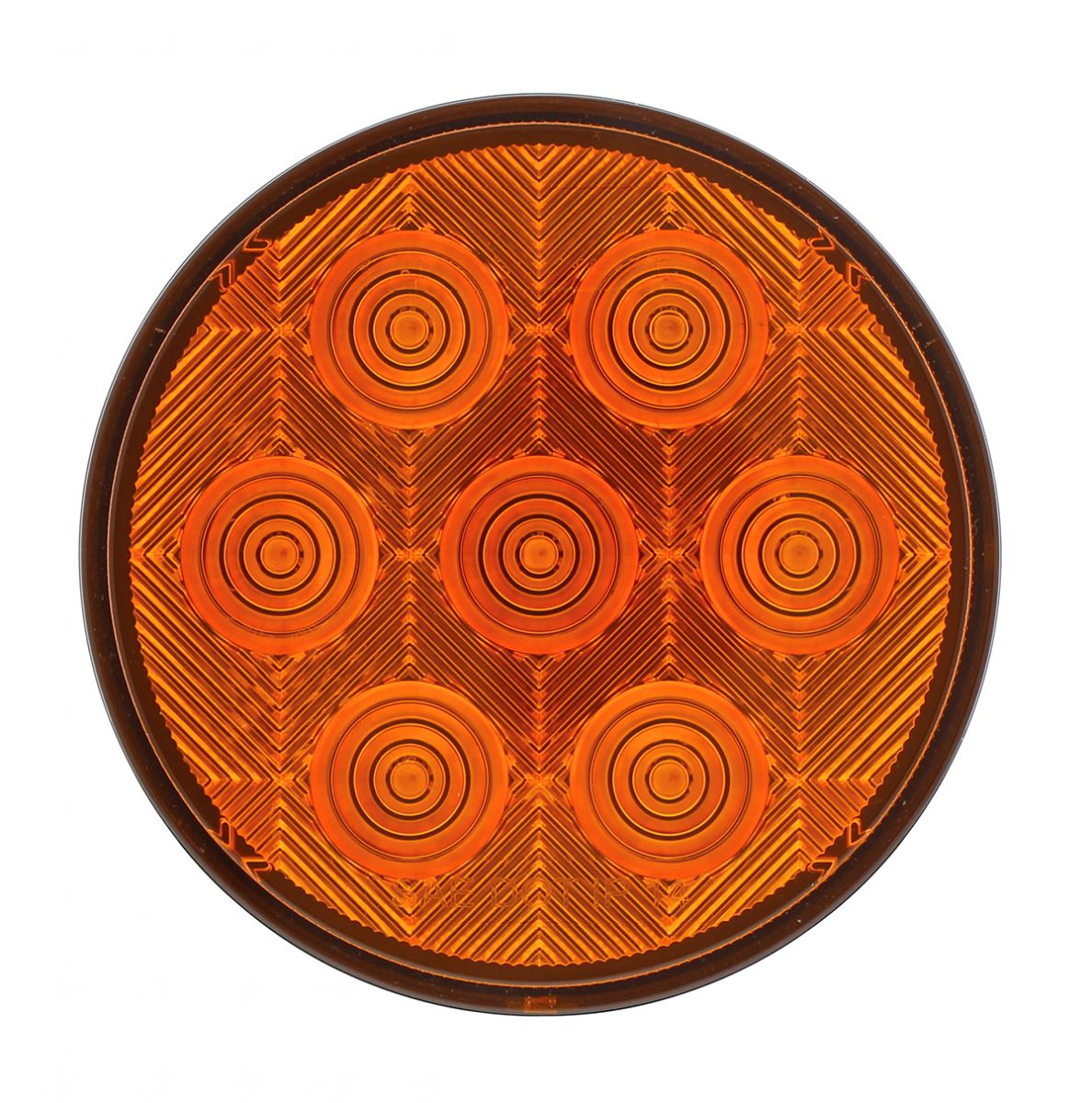 7 LED 4" Competition Series Turn Signal Light - Amber LED/Amber Lens (Bulk) - Thumbnail 2