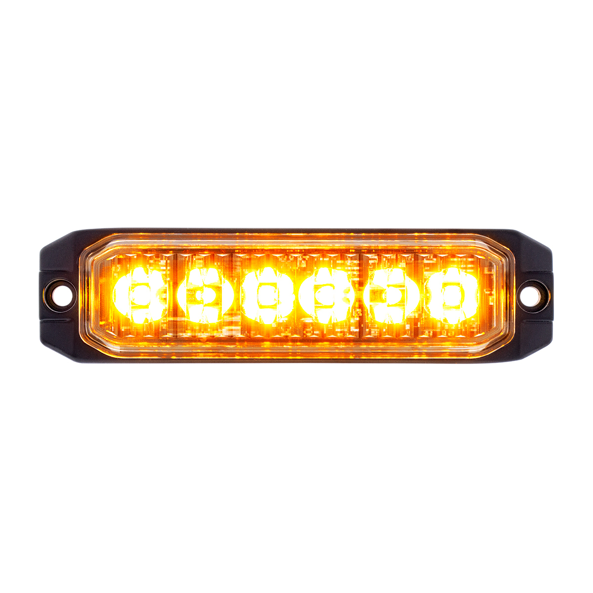 6 High Power LED "Competition Series" Slim Warning Light - Amber - Thumbnail 11