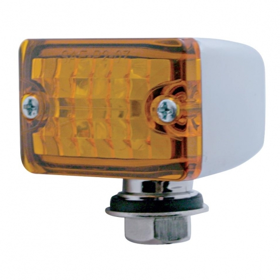 4 LED Small Rod Light -Amber LED/Amber Lens - Thumbnail 2