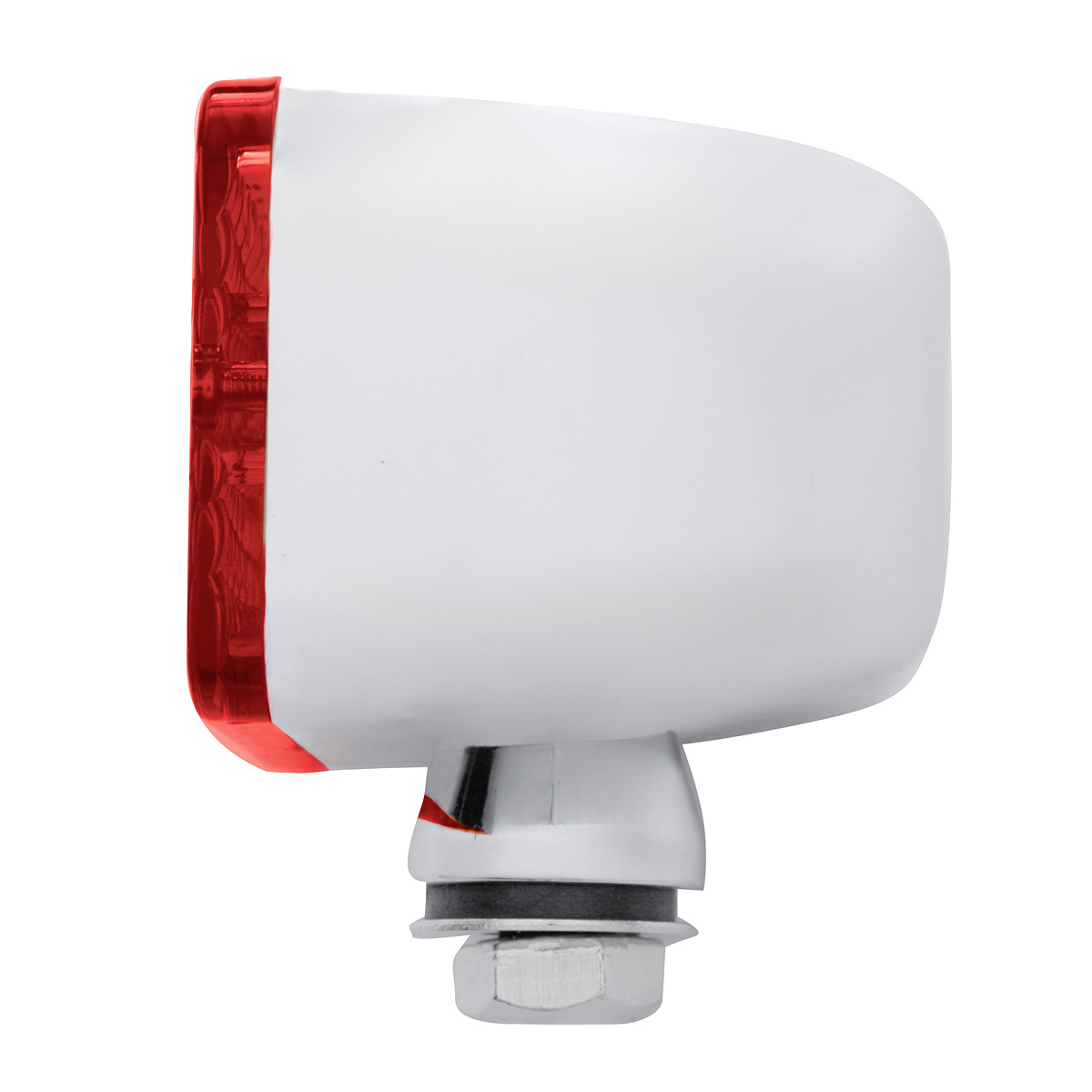 6 LED Medium Rod Light - Red LED/Red Lens - Thumbnail 5