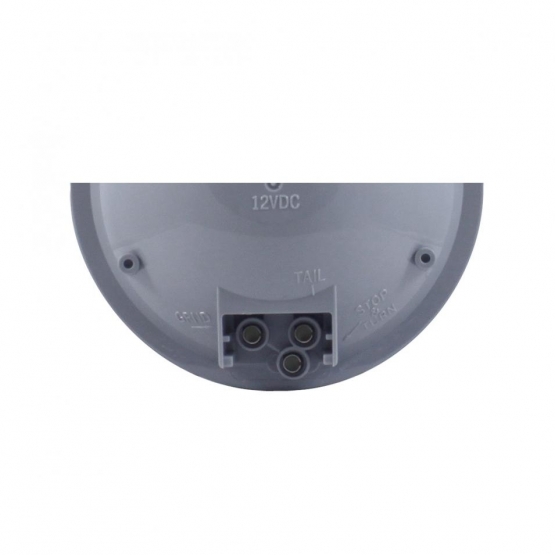 21 LED "Competition Series" 4" Round Light (Stop, Turn & Tail) - Red LED/Clear Lens - Thumbnail 2