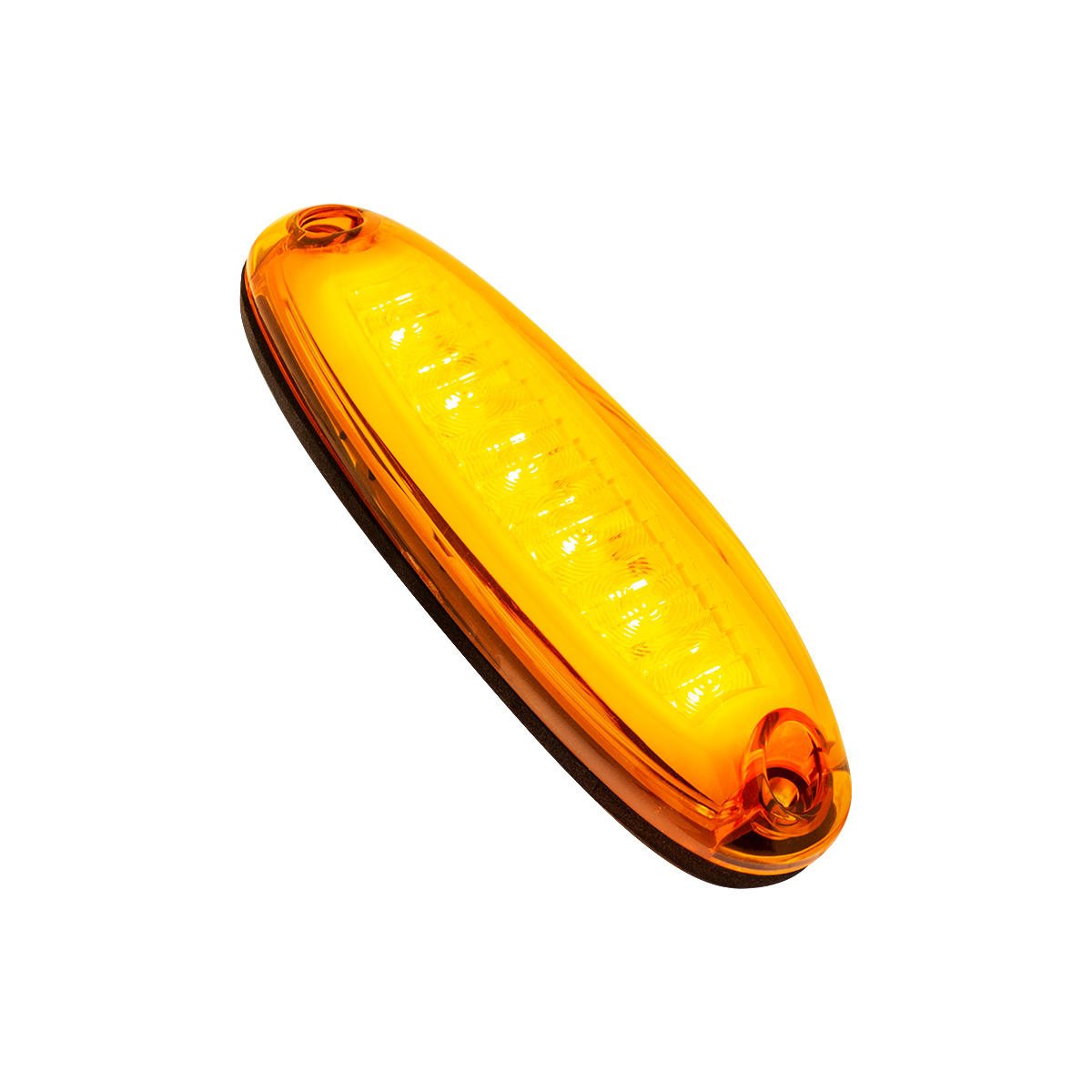 12 LED Cab Light For 2008-2017 Freightliner Cascadia - Amber LED/Amber Lens - Thumbnail 5