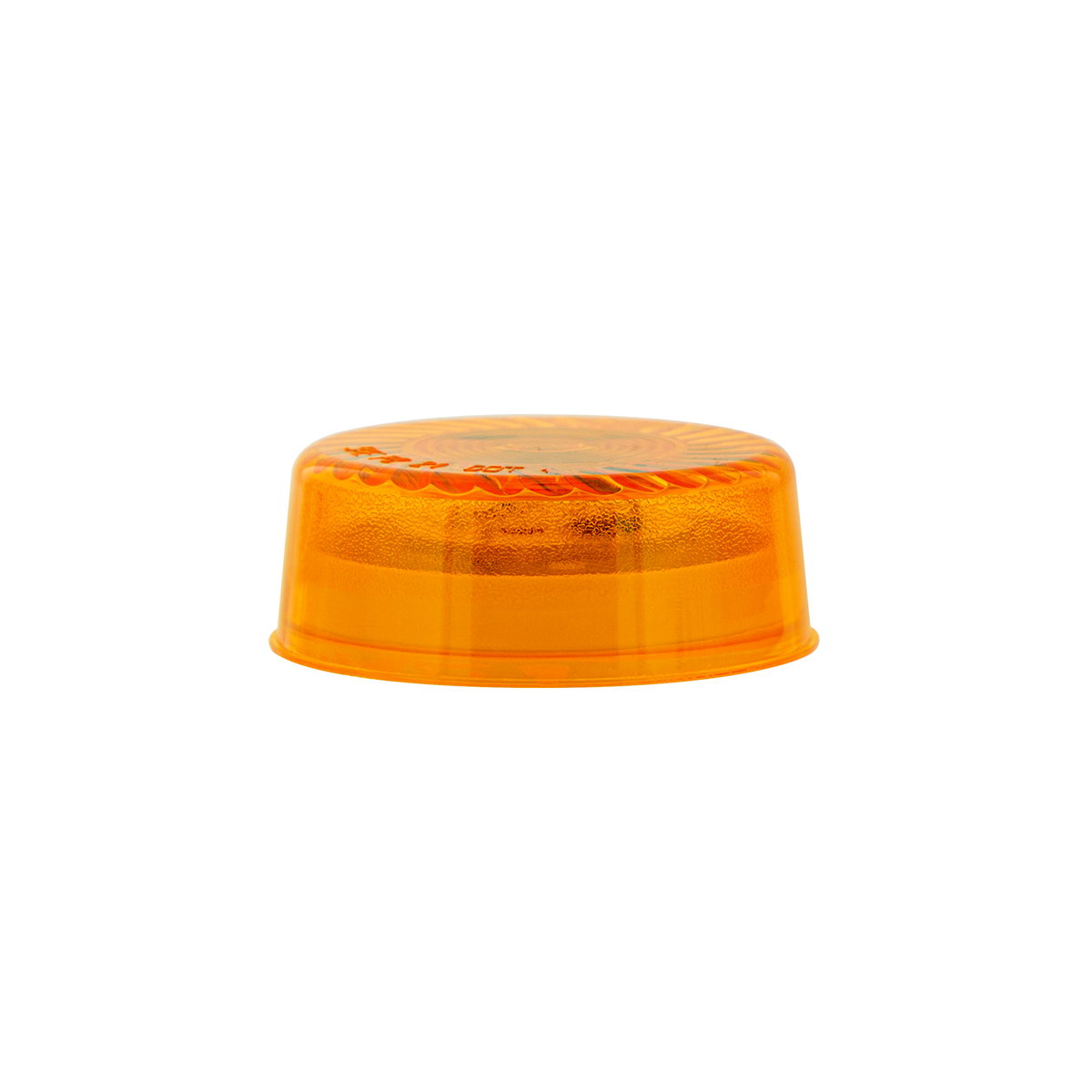 7 LED 2" Round Turbine Light (Clearance/Marker) - Amber LED/Amber Lens - Thumbnail 5
