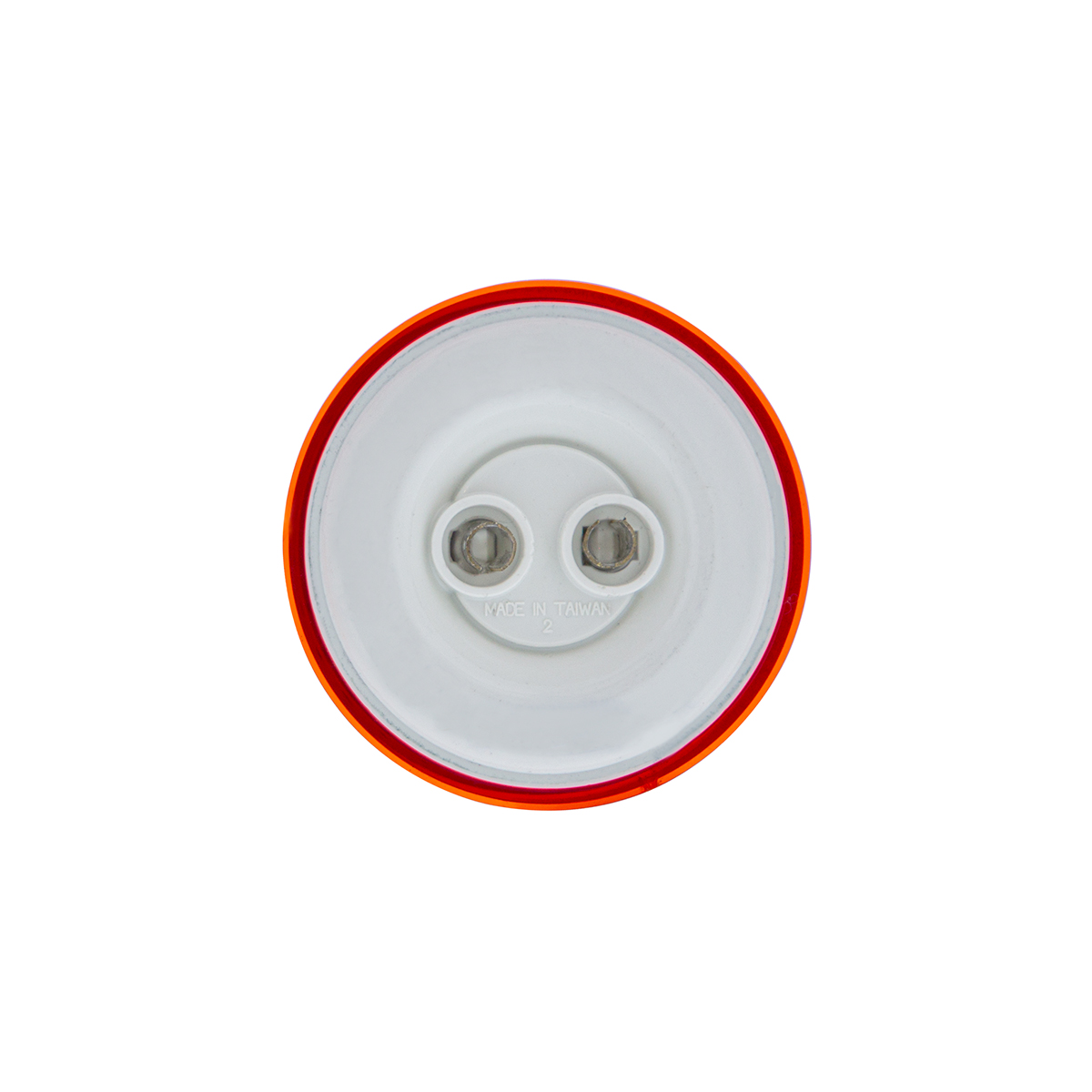 7 LED 2" Round Turbine Light (Clearance/Marker) - Red LED/Red Lens - Thumbnail 6