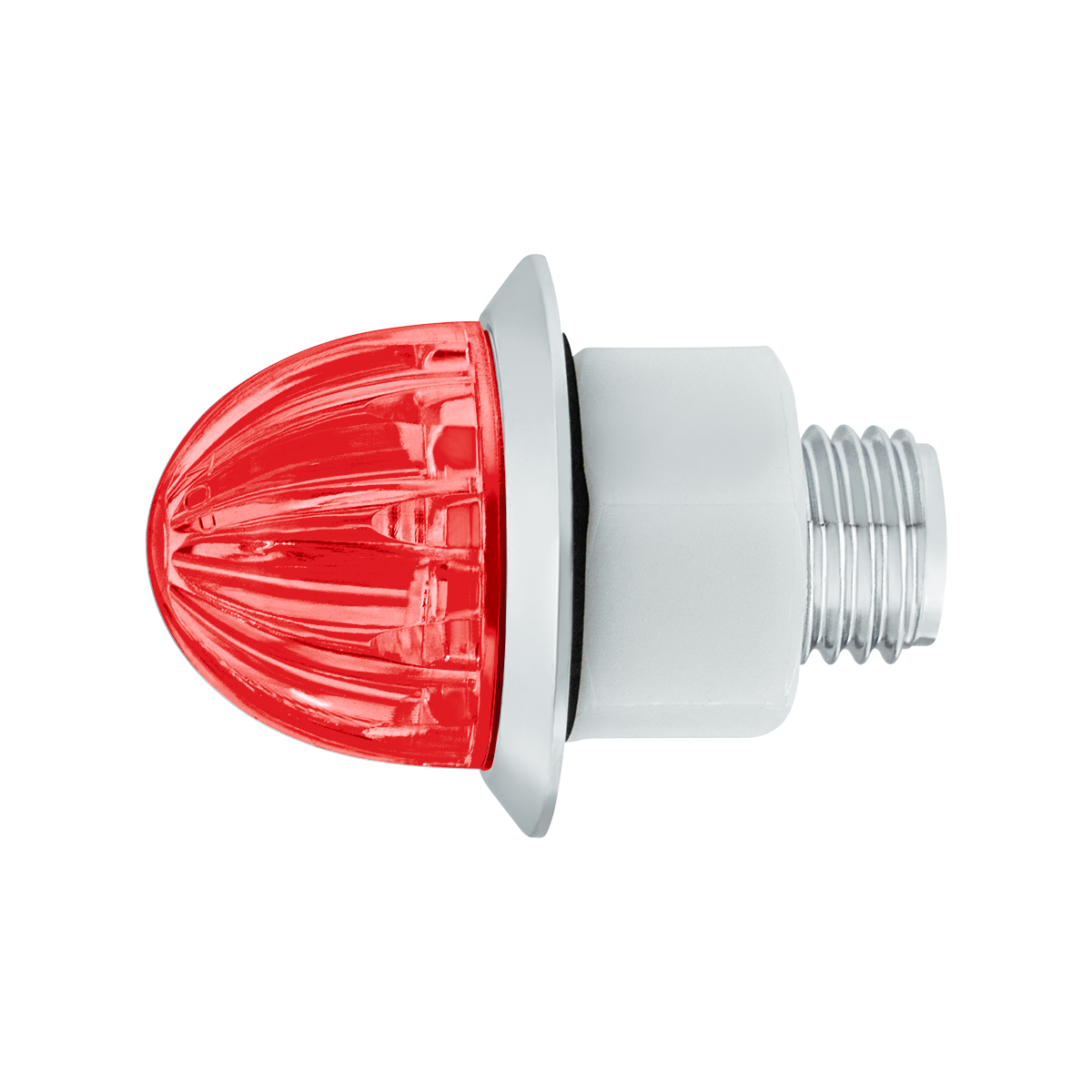 2 LED Dual Function 1-1/8" Watermelon Light (Clearance/Marker) - Red LED/Red Lens - Thumbnail 5