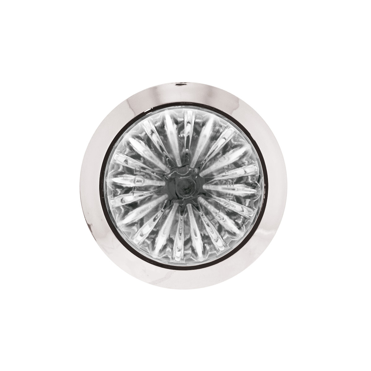 4 LED 1-1/8" Watermelon Double Fury Light With Clear Lens (Clearance/Marker) - Amber & Green LED - Thumbnail 12