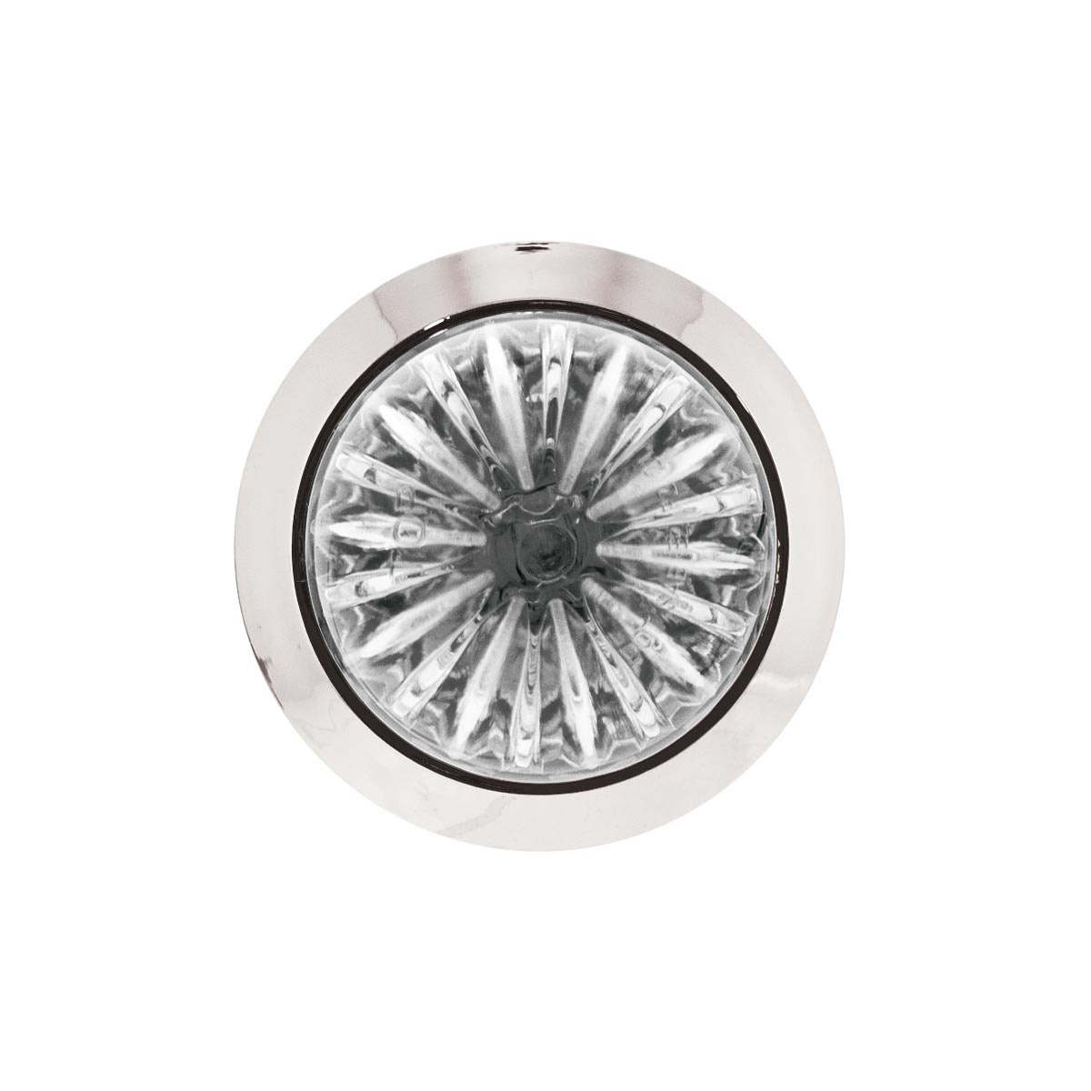 4 LED 1-1/8" Watermelon Double Fury Light With Clear Lens (Clearance/Marker) - Amber & Red LED - Thumbnail 12