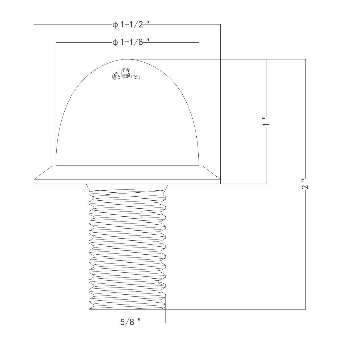 4 LED 1-1/8" Watermelon Double Fury Light With Clear Lens (Clearance/Marker) - Amber & Red LED - Thumbnail 16