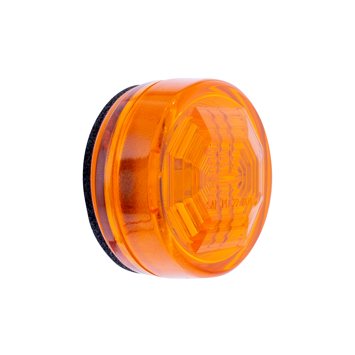 3 LED Oval Clearance/Marker Light-Amber LED/Amber Lens - Thumbnail 4