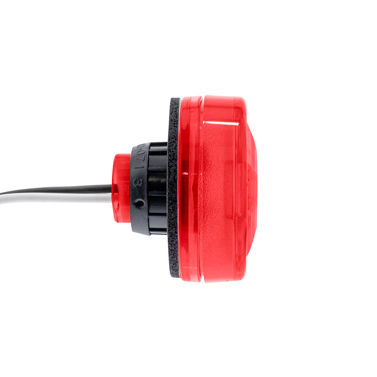 3 LED Oval Clearance/Marker Light-Red LED/Red Lens - Thumbnail 5