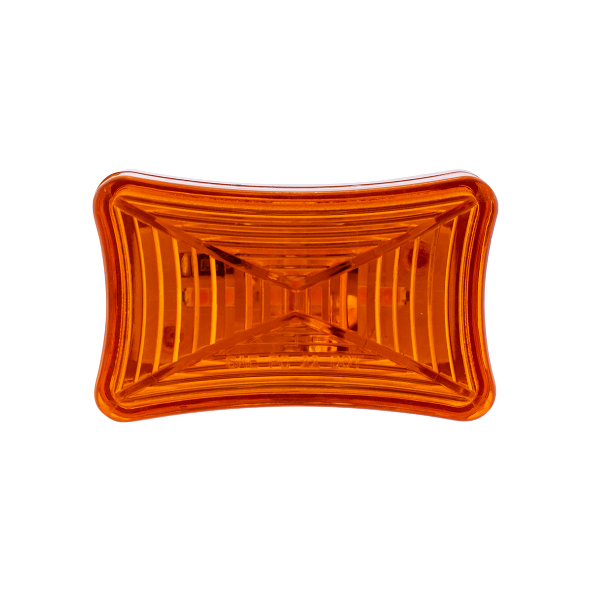 3 LED Rectangular Clearance/Marker Light-Amber LED/Amber Lens - Thumbnail 2