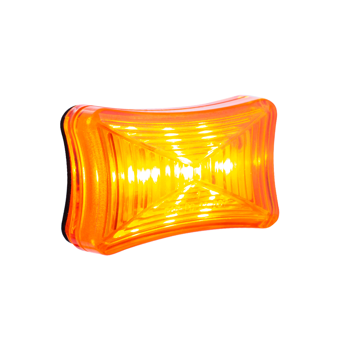 3 LED Rectangular Clearance/Marker Light-Amber LED/Amber Lens - Thumbnail 3