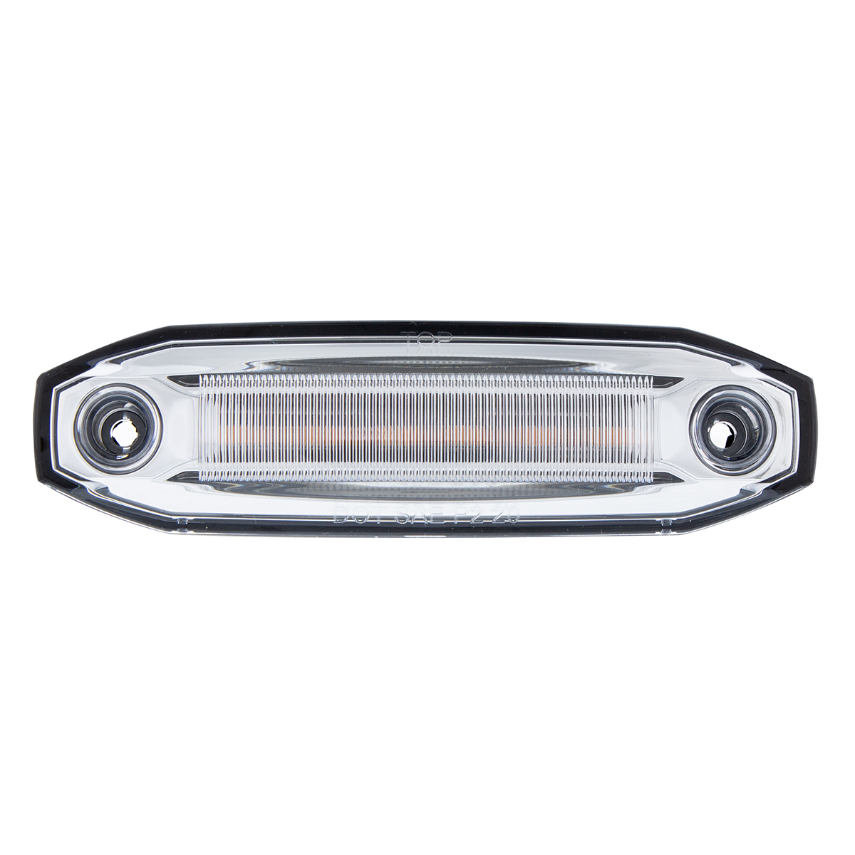 6 Amber LED Light (Clearance/Marker) With 6 Blue LED Side Ditch Light - Thumbnail 2