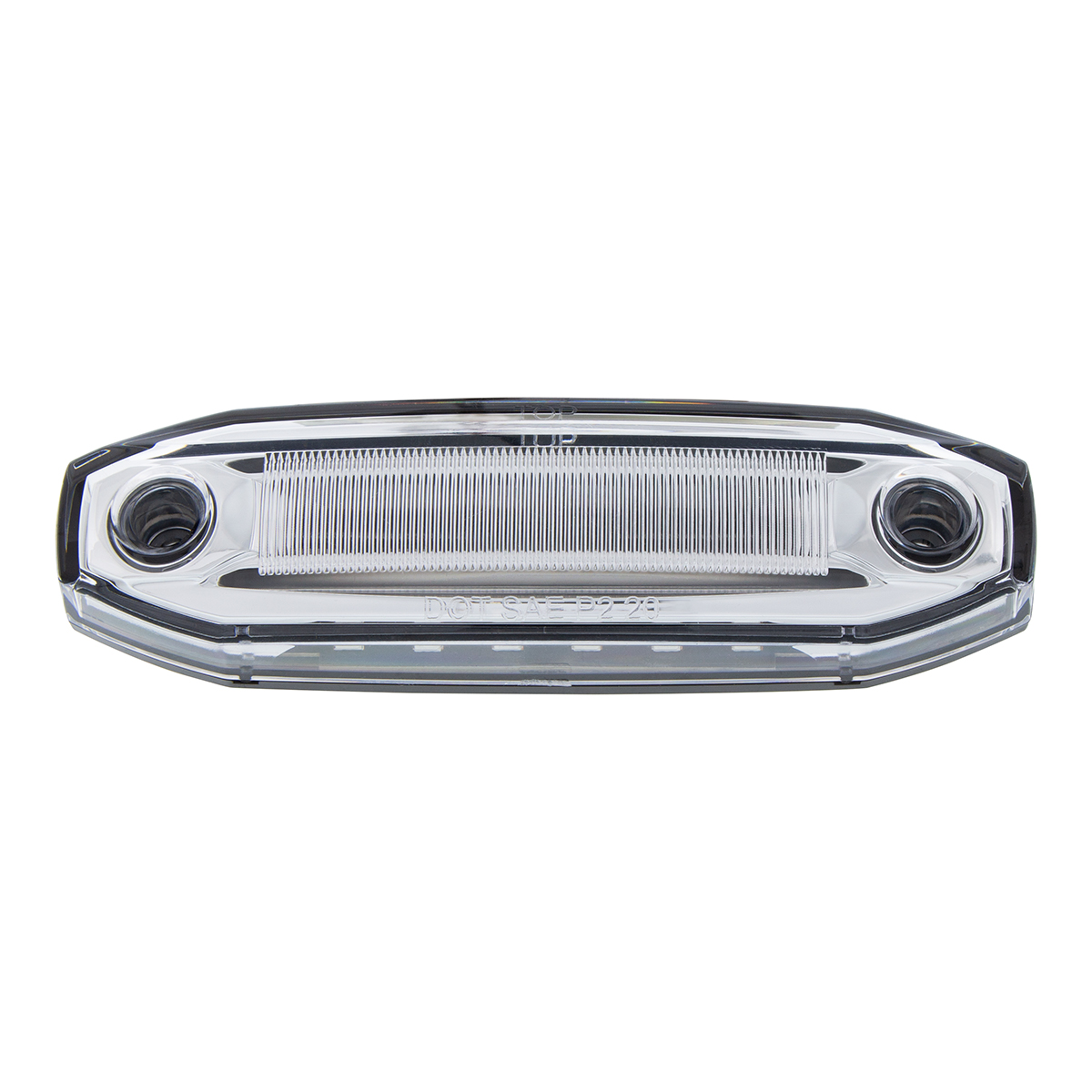 6 Red LED Light (Clearance/Marker) With 6 Blue LED Side Ditch Light - Thumbnail 4