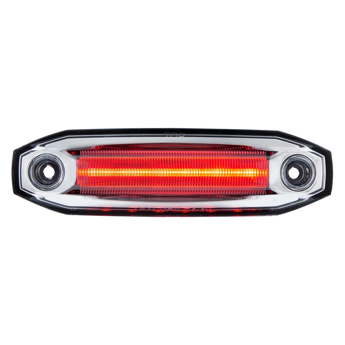 6 Red LED Light (Clearance/Marker) With 6 Red LED Side Ditch Light