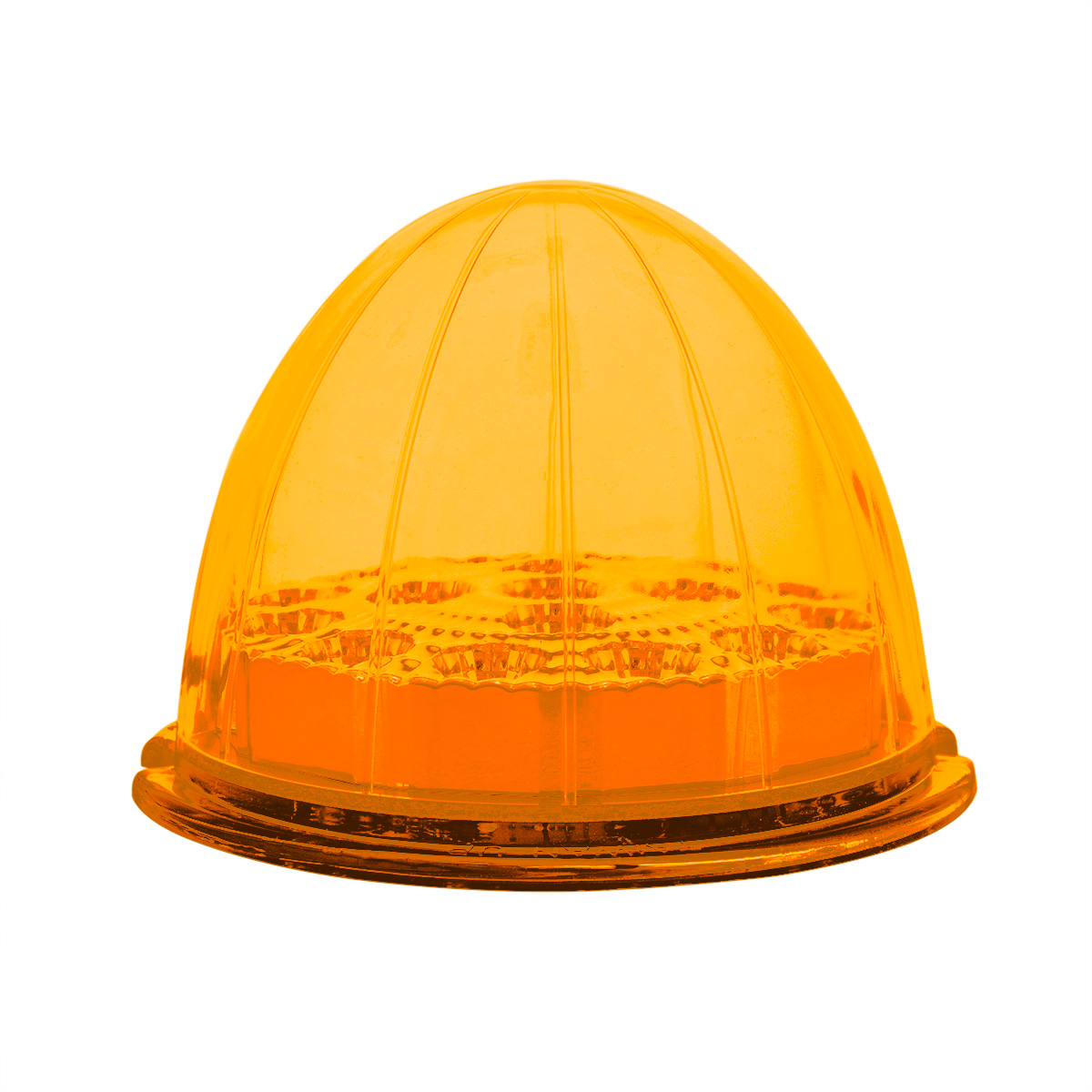 17 LED Dual Function Reflector Cab Light - Amber LED/Amber Lens - Thumbnail 3