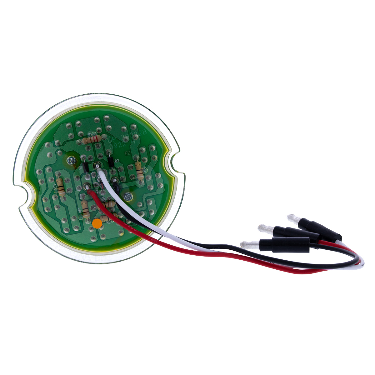 17 LED Dual Function Reflector Cab Light - Amber LED/Clear Lens - Thumbnail 7