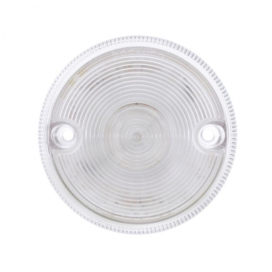 15 LED 3" Series 2 Light Only For Double Face Light Housing- Amber LED/Clear Lens - Thumbnail 2