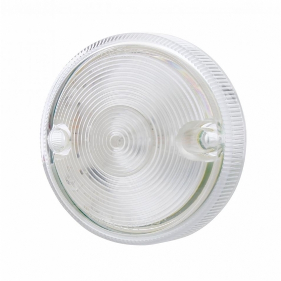 15 LED 3" Series 2 Light Only For Double Face Light Housing - Red LED/Clear Lens - Thumbnail 3
