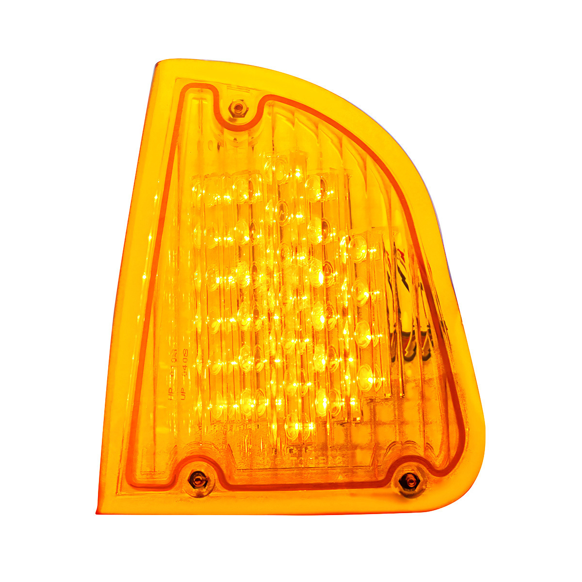 29 LED Turn Signal Light For 1985-2007 Kenworth T600 (Driver) - Amber LED/Amber Lens - Thumbnail 3