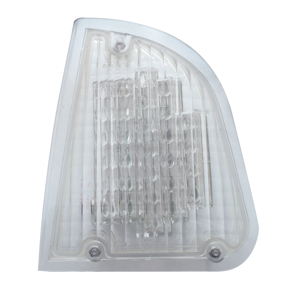 29 LED Turn Signal Light For 1985-2007 Kenworth T600 (Driver) - Amber LED/Clear Lens - Thumbnail 3