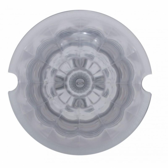 17 LED Reflector Watermelon Maze Cab Light - Red LED/Clear Lens - Thumbnail 2