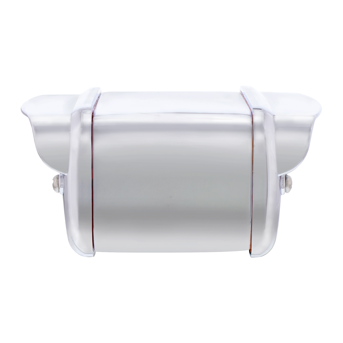 6 LED Single Function Double Face Light W/Visor - Horizontal Mount - Amber & Red LED/Clear Lens - Thumbnail 9