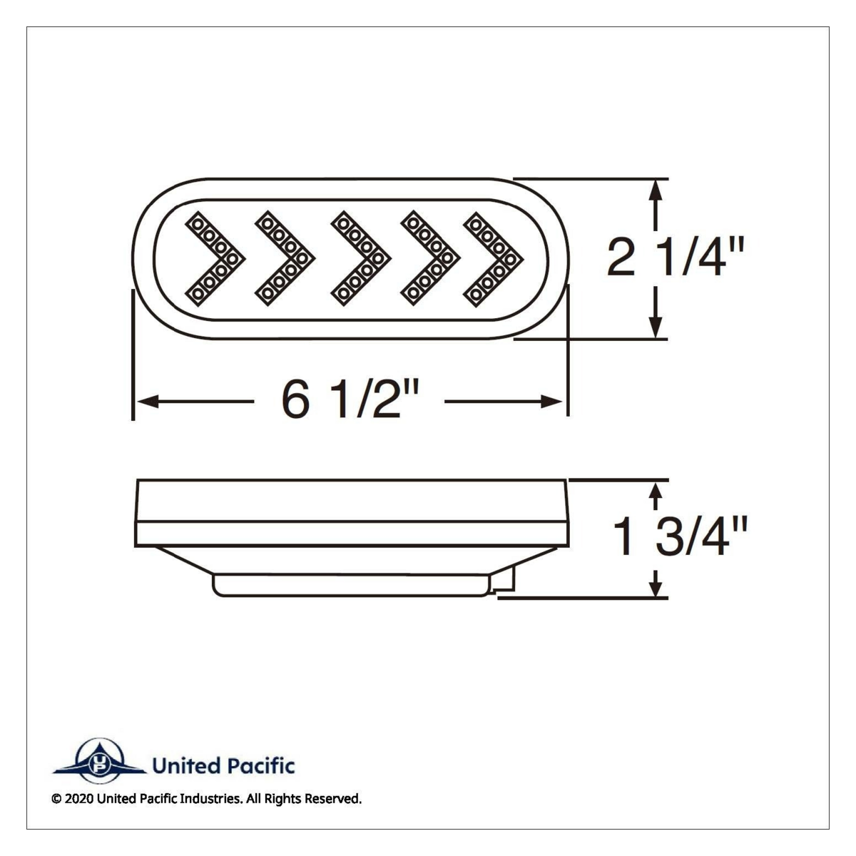 35 LED 6" Reflector Oval Sequential Turn Signal Light - Amber LED/Amber Lens (Bulk) - Thumbnail 8
