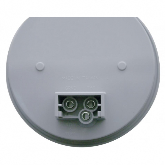 36 LED 4" Round Light (Stop, Turn & Tail) - Red/Clear Lens - Thumbnail 3