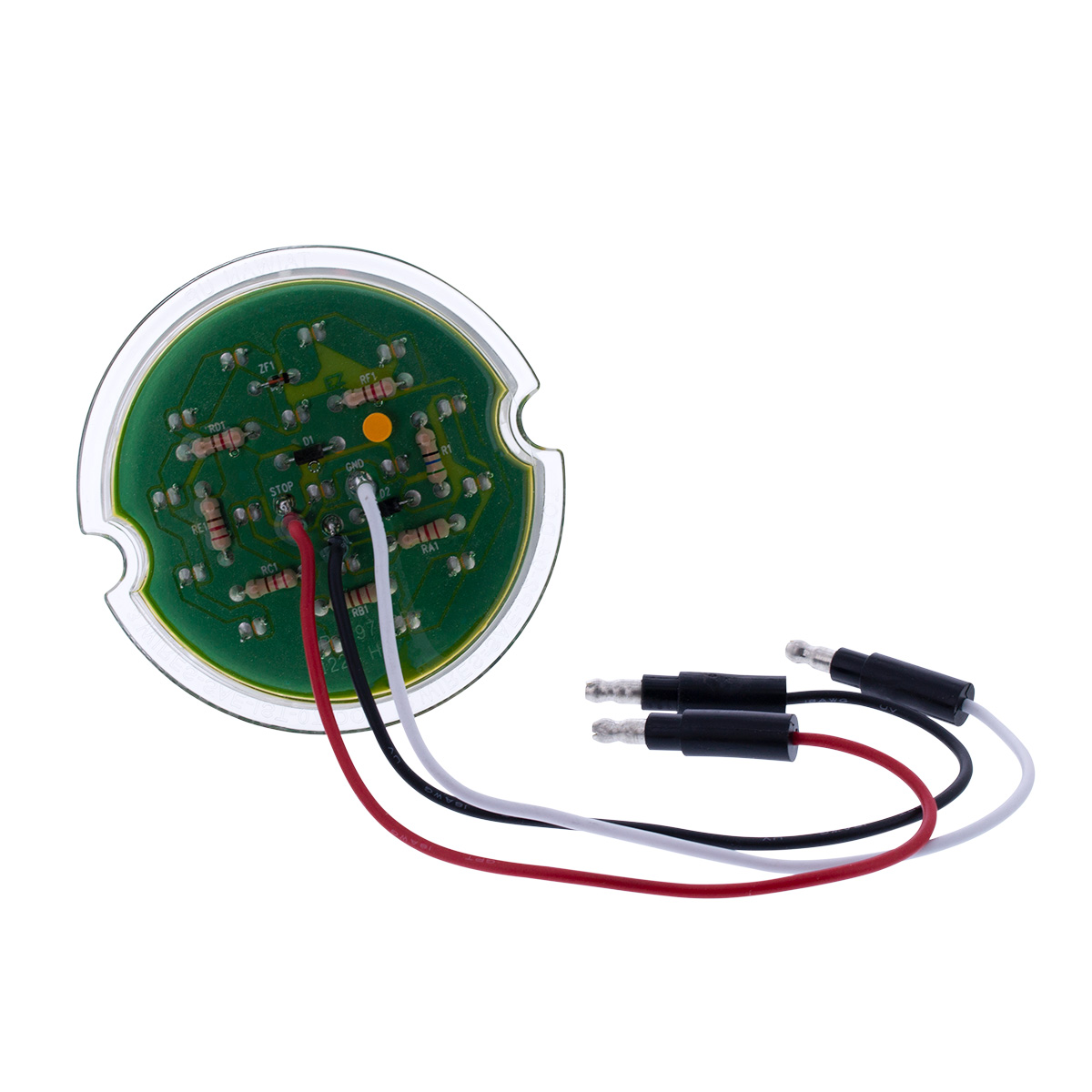 17 LED Dual Function Watermelon Cab Light - Amber LED/Clear Lens (Bulk) - Thumbnail 7