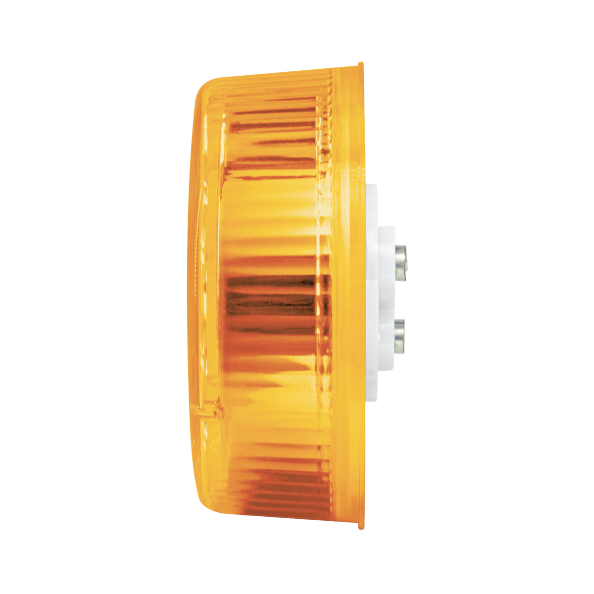 10 LED 2.5" Round Pure Reflector Light (Clearance/Marker) - Amber LED/Amber Lens - Thumbnail 4