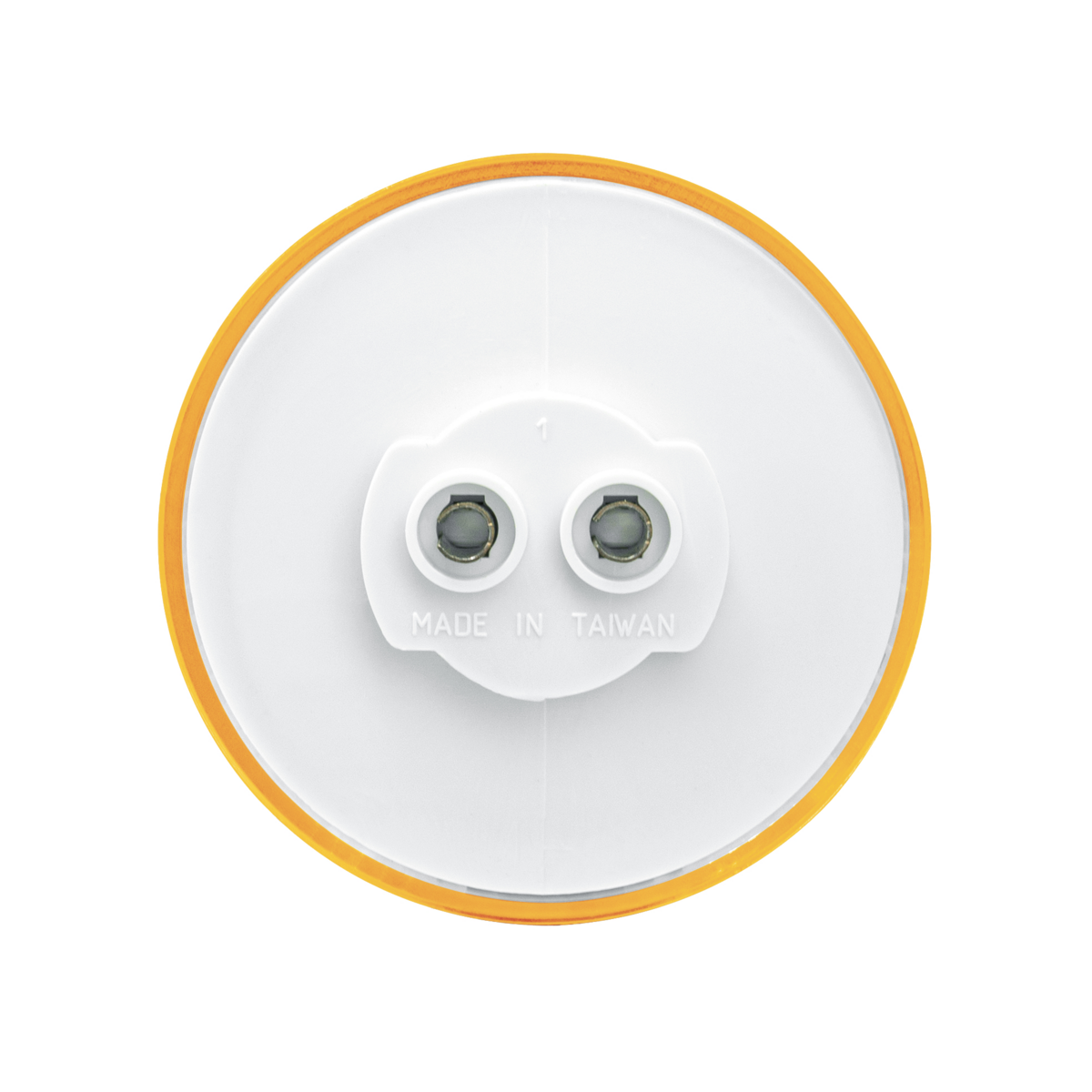 10 LED 2.5" Round Pure Reflector Light (Clearance/Marker) - Amber LED/Amber Lens - Thumbnail 5