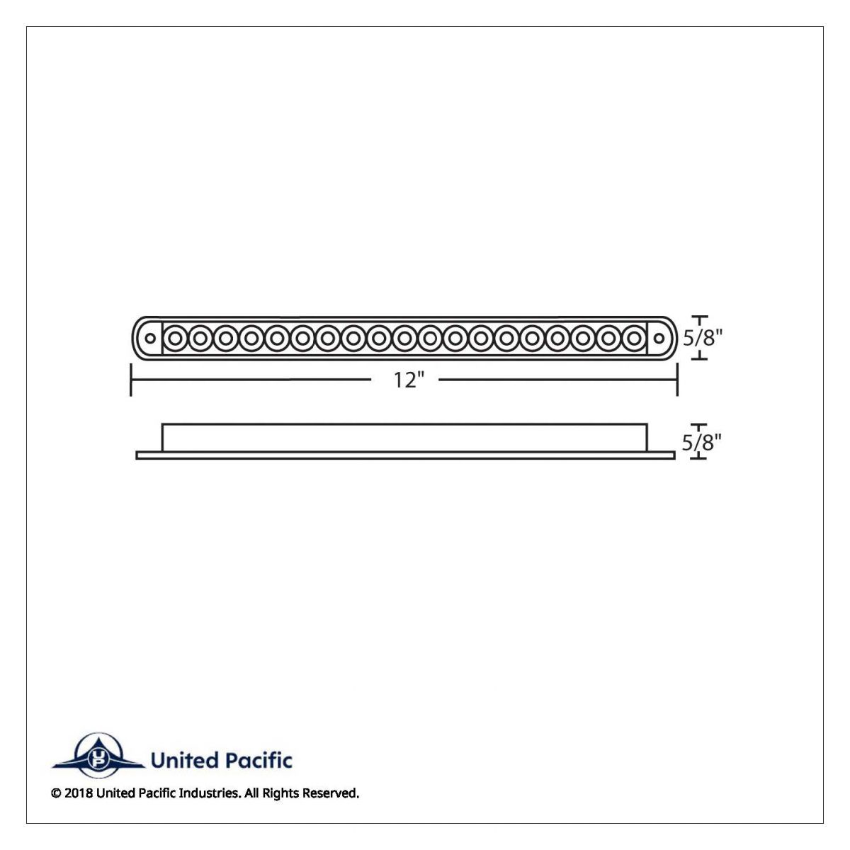 19 LED 12" Reflector Light Bar (Stop, Turn & Tail) - Red LED/Red Lens (Bulk) - Thumbnail 7