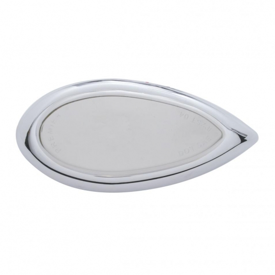 39 LED "Teardrop" Auxiliary Light With Bezel - Amber LED/Chrome Lens - Thumbnail 2