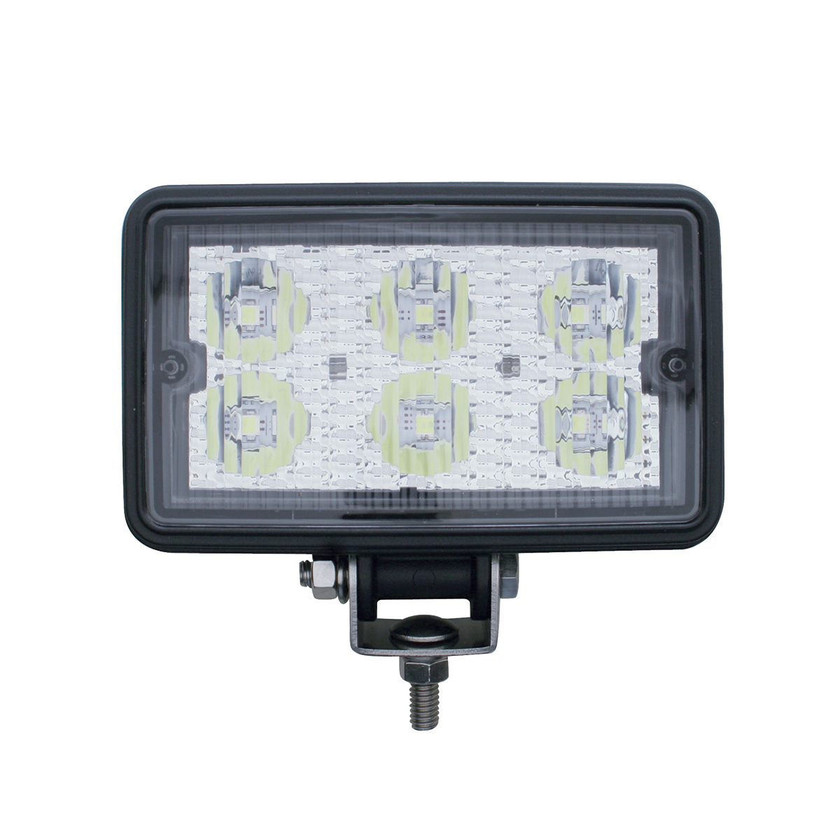 6 High Power 3 Watt LED Rectangular Work Light (Retail) - Thumbnail 2