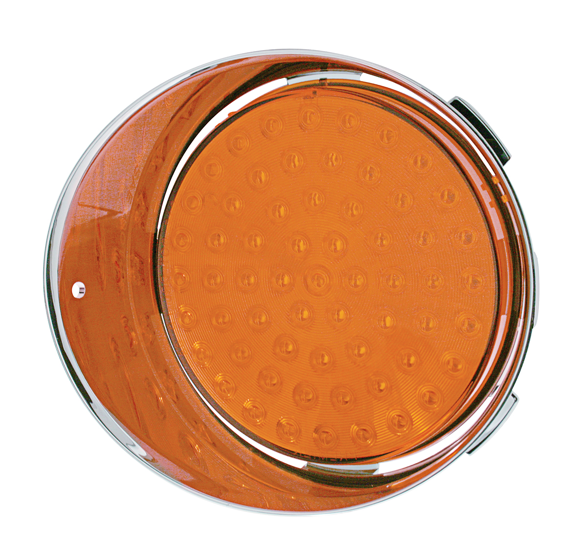 61 LED Freightliner Daytime Running Light (Driver) - Amber LED/Amber Lens - Thumbnail 2