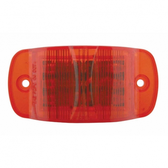 14 LED Rectangular Light (Clearance/Marker) - Red LED/Red Lens (Bulk) - Thumbnail 4