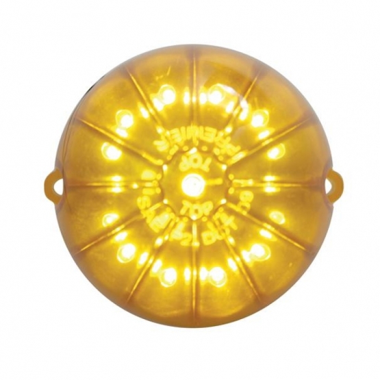 19 LED Bullet Style Grakon 1000 Cab Light - Amber LED/Amber Lens (Bulk) - Thumbnail 3