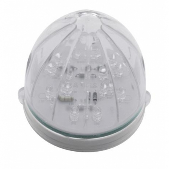 19 LED Bullet Style Grakon 1000 Cab Light - Amber LED/Clear Lens (Bulk)