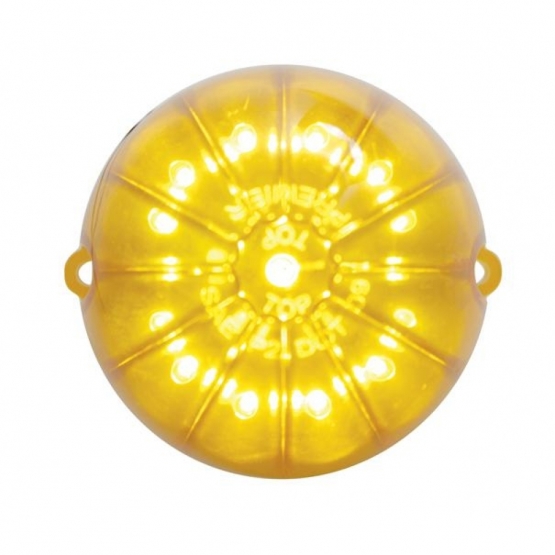 19 LED Bullet Style Grakon 1000 Cab Light - Amber LED/Clear Lens (Bulk) - Thumbnail 3