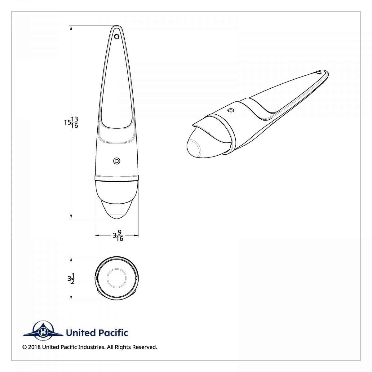 19 LED Watermelon Grakon 1000 Cab Light Kit With Visor - Amber LED/Clear Lens - Thumbnail 3