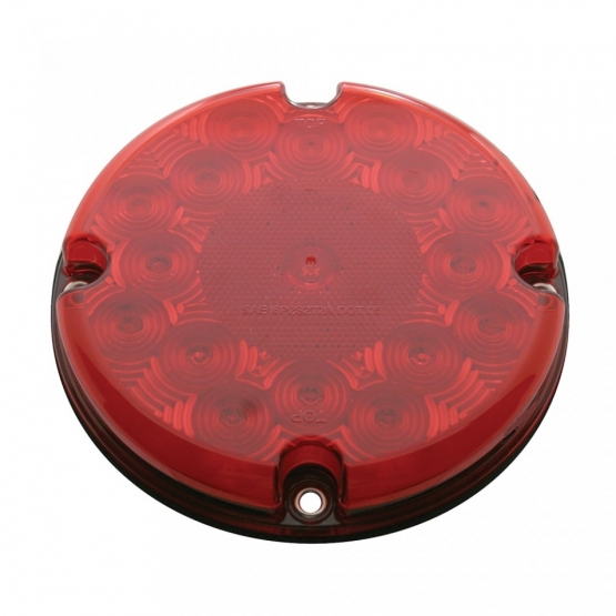 17 LED 7" Light (Stop, Turn & Tail) - Red LED/Red Lens (Bulk) - Thumbnail 2
