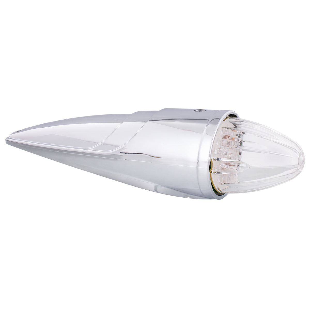 19 LED Watermelon Grakon 1000 Style Cab Light Kit - Amber LED/Clear Lens - Thumbnail 5